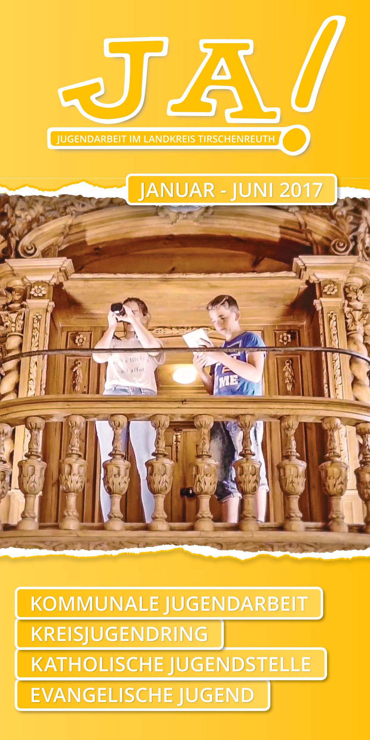 JA! Infoheft Jugendarbeit Tirschenreuth