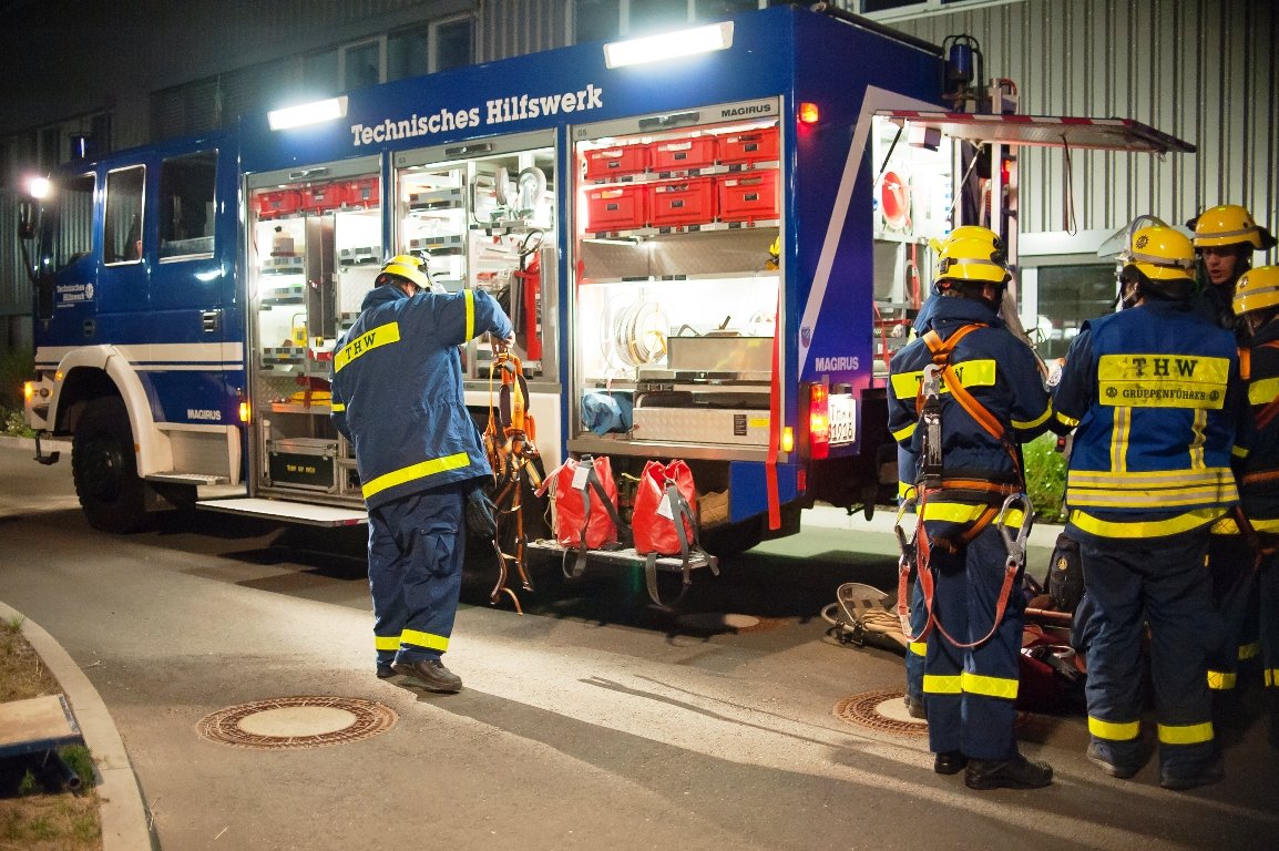 THW Weiden 24 Stunden Übung