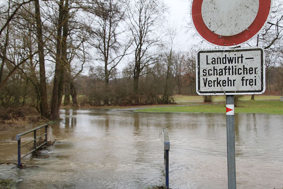 Überschwemmungen Pressath, Haidenaab