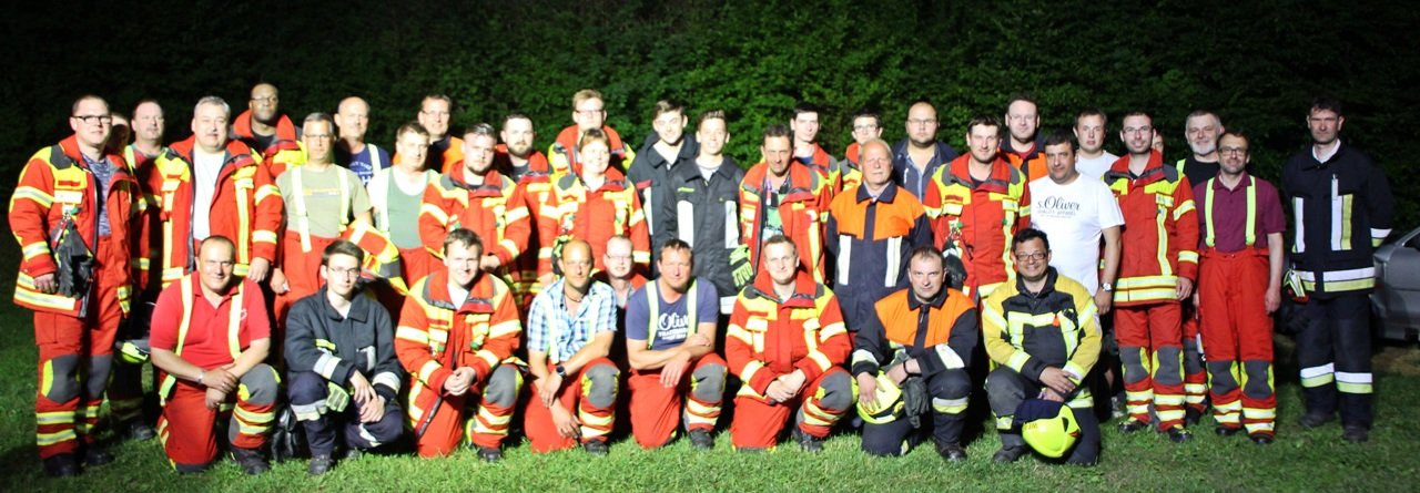 Übung Feuerwehr Neustadt