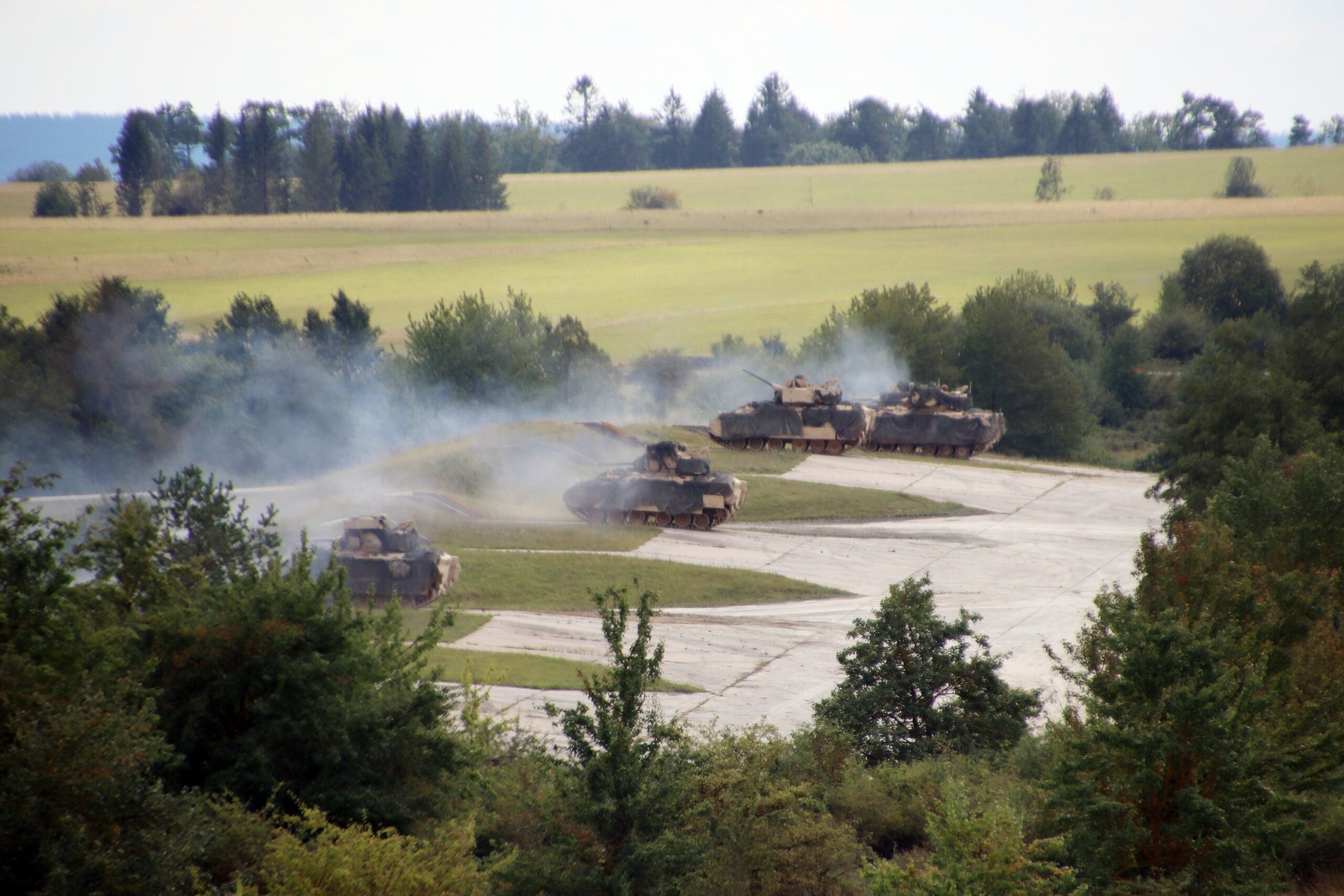 3.500 Soldaten üben in Grafenwöhr: Erster Einsatz außerhalb der USA