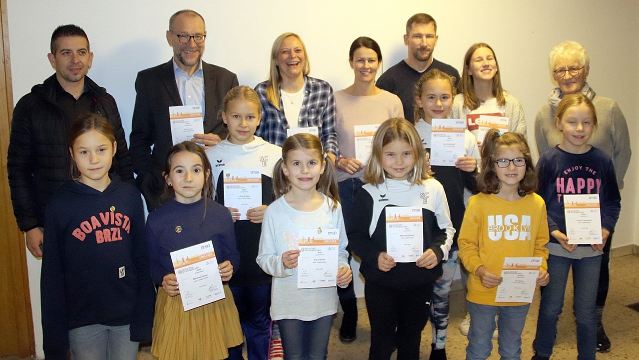 Sportabzeichen Eschenbach Urkunden