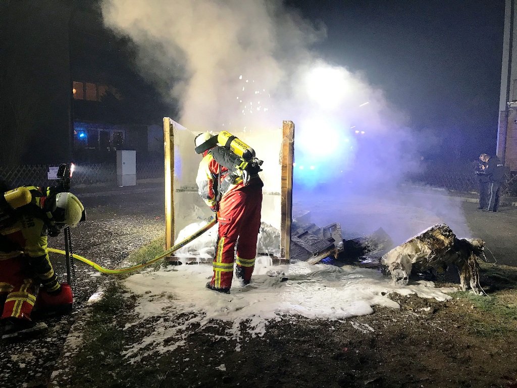 Brand Grafenwöhr Silvester