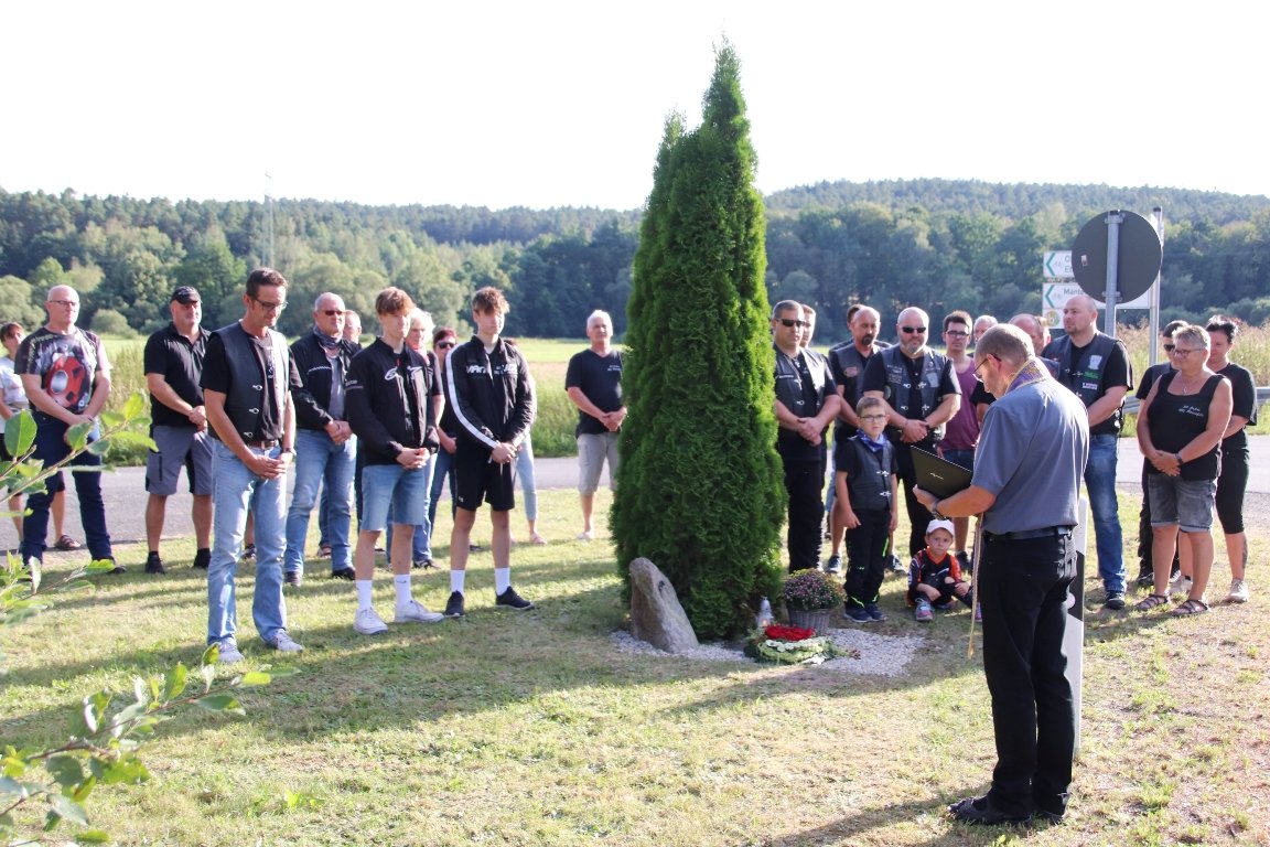 Steinfels Motorradfreunde Gedenken Ralf Stenger