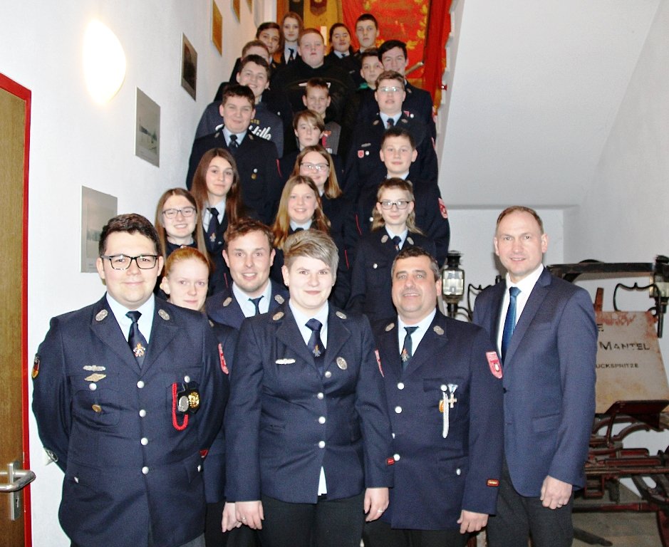 Jahreshauptversammlung Feuerwehr Mantel