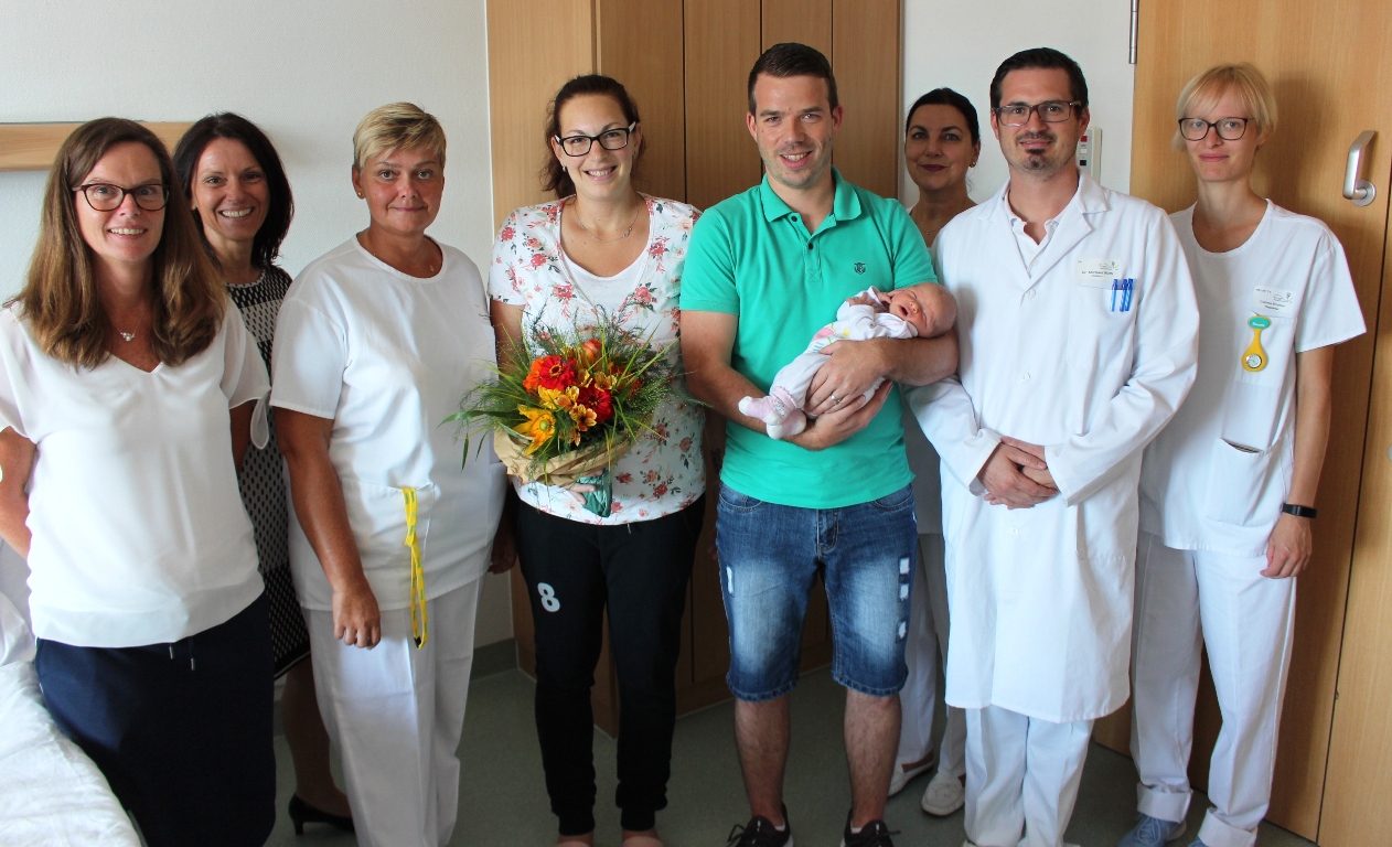 Punktlandung bei der 200. Geburt