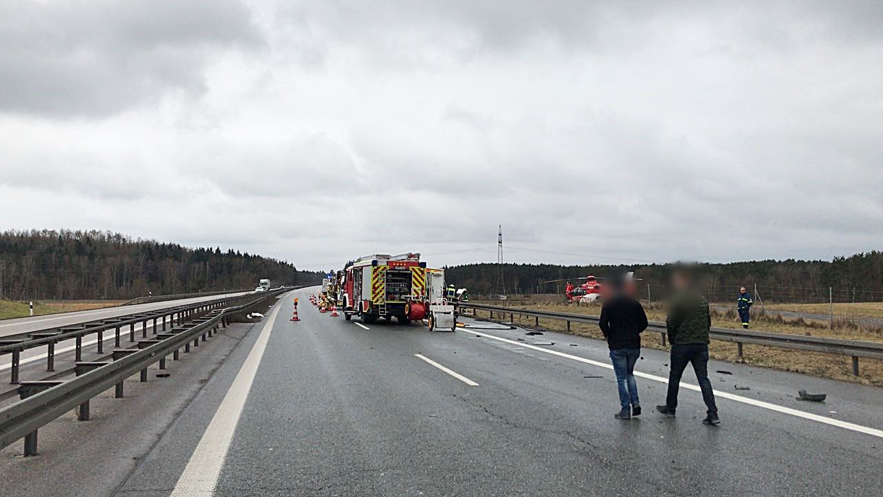 Unfall a93 Schwandorf tödlich