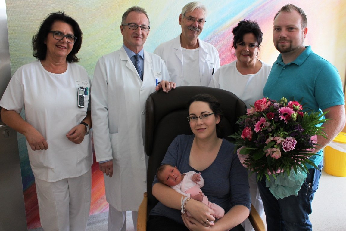 Coralie 1.000 Baby Kliniken Nordoberpfalz Babyboom