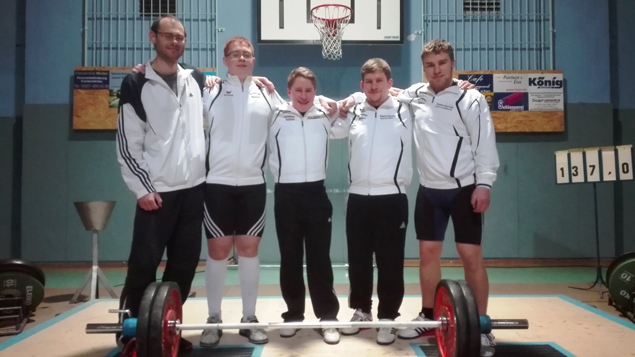 1. AC Weiden Athletenclub Heber-Mannschaft Mannschaftsfoto Bild