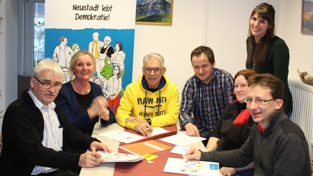 Begleitausschusssitzung Neustadt lebt Demokratier