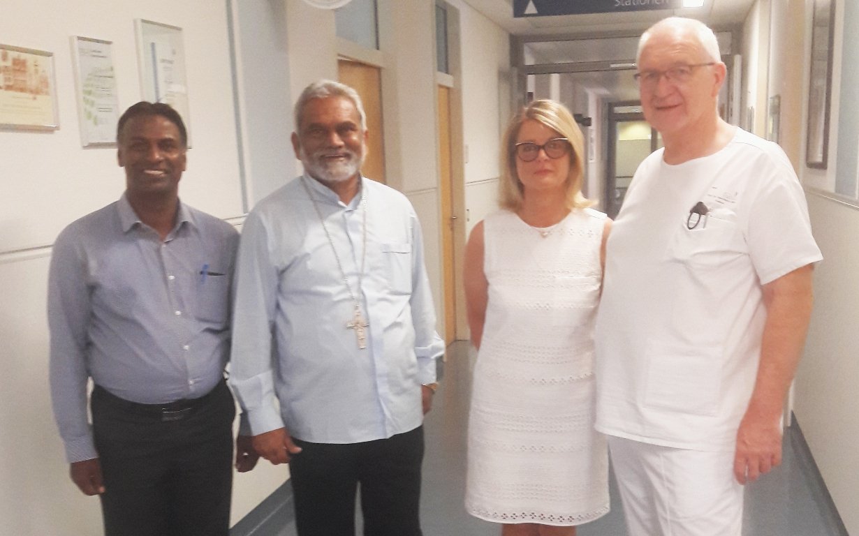 Krankenhausvertreter aus Indien besichtigen Klinikum Weiden