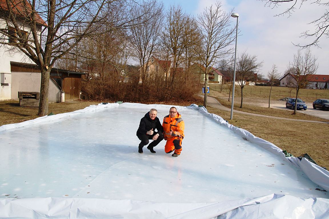 Eis Eisfläche Eisbahn Kirchenthumbach