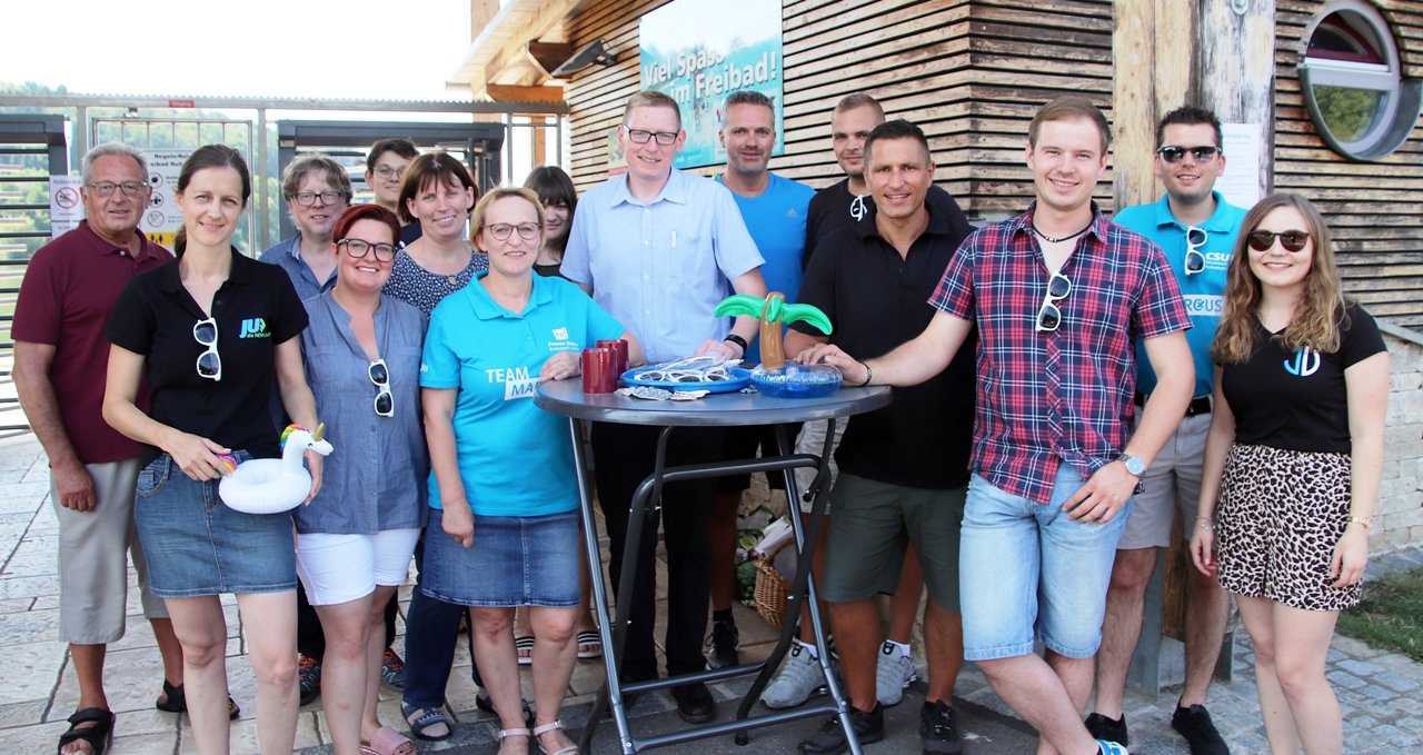 Gespräch Rußweiher Marcus Gradl