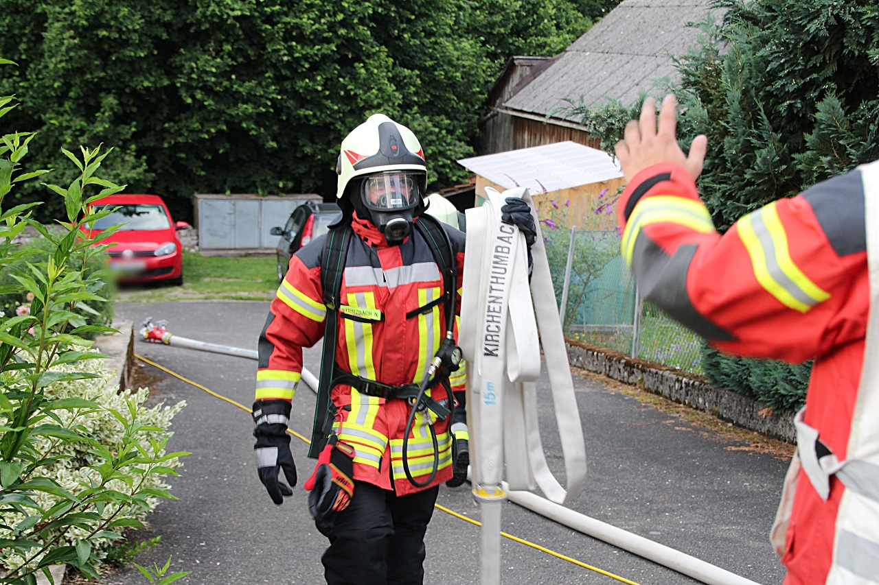 Feuerwehreinsatz Kirchenthumbach