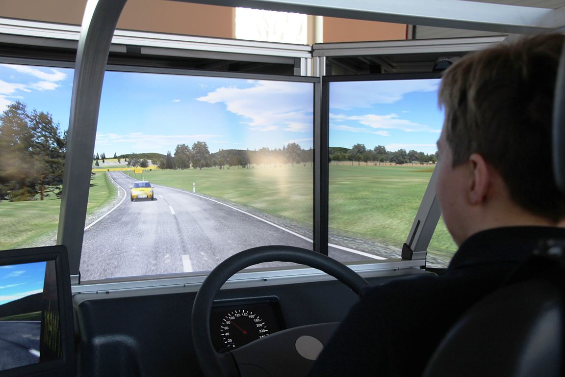 Fahrsimulator Landesfeuerwehrverband Feuerwehr Pressath