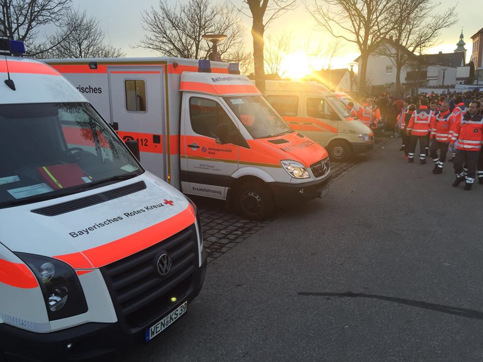 BRK Bereitschaft Faschingszug