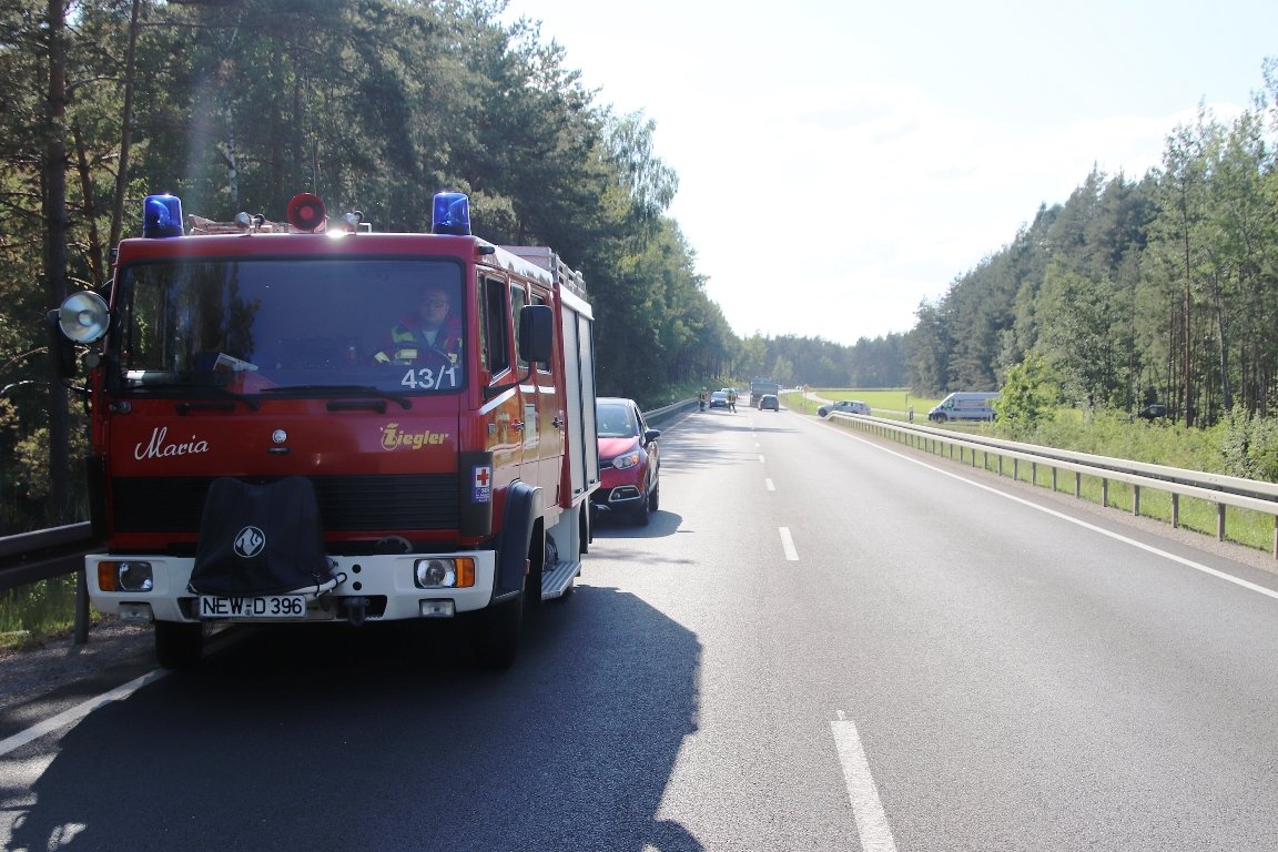 Unfall B470 Schießlweiher