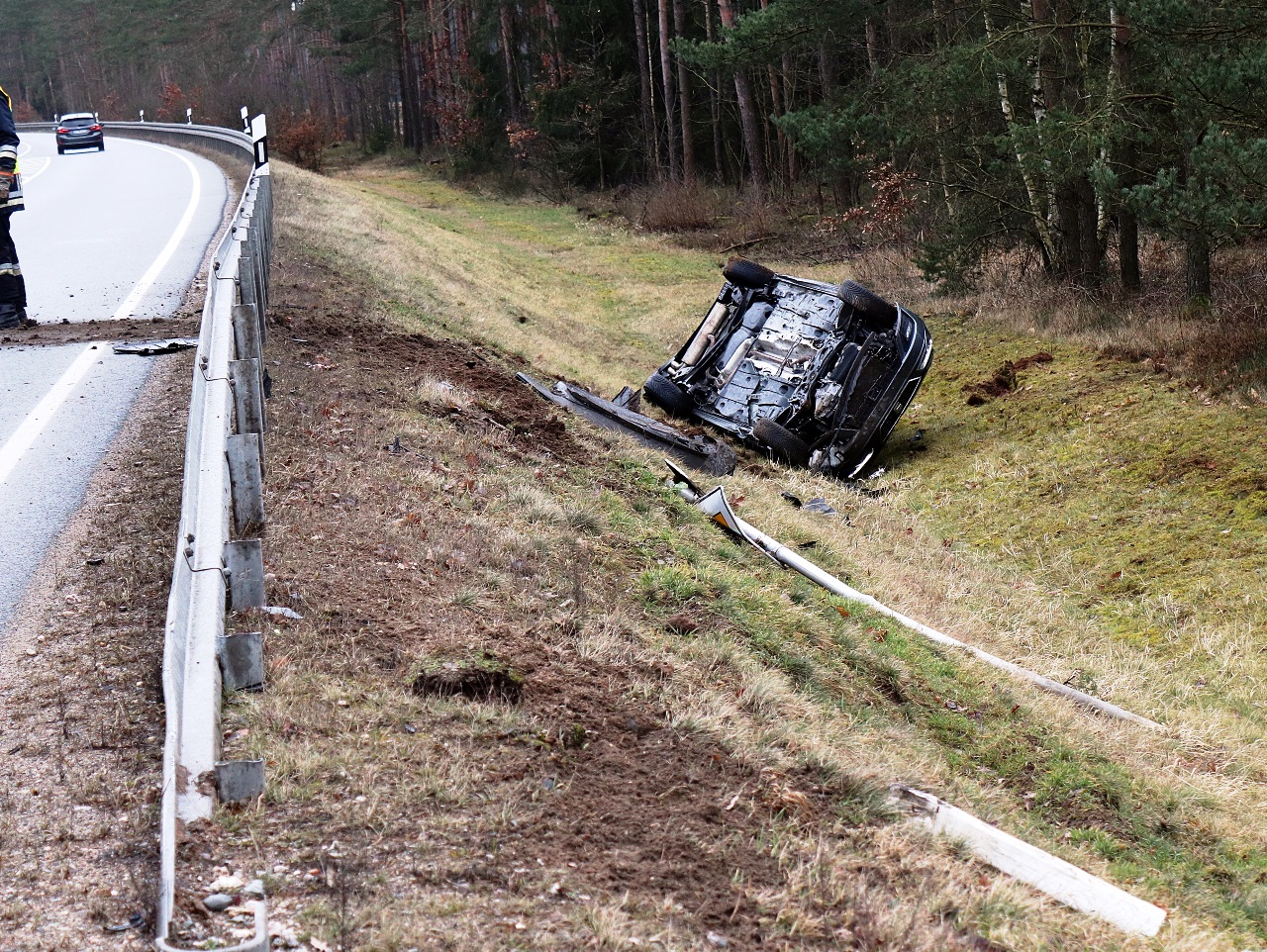 Unfall B470 Dießfurt