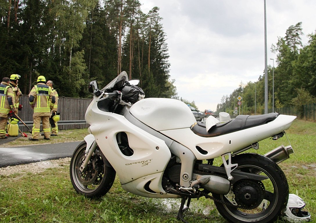 Motorradunfall Grafenwöhr Eschenbach US Soldat
