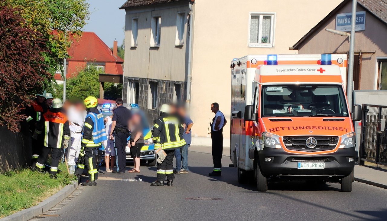 Rollerunfall Eschenbach