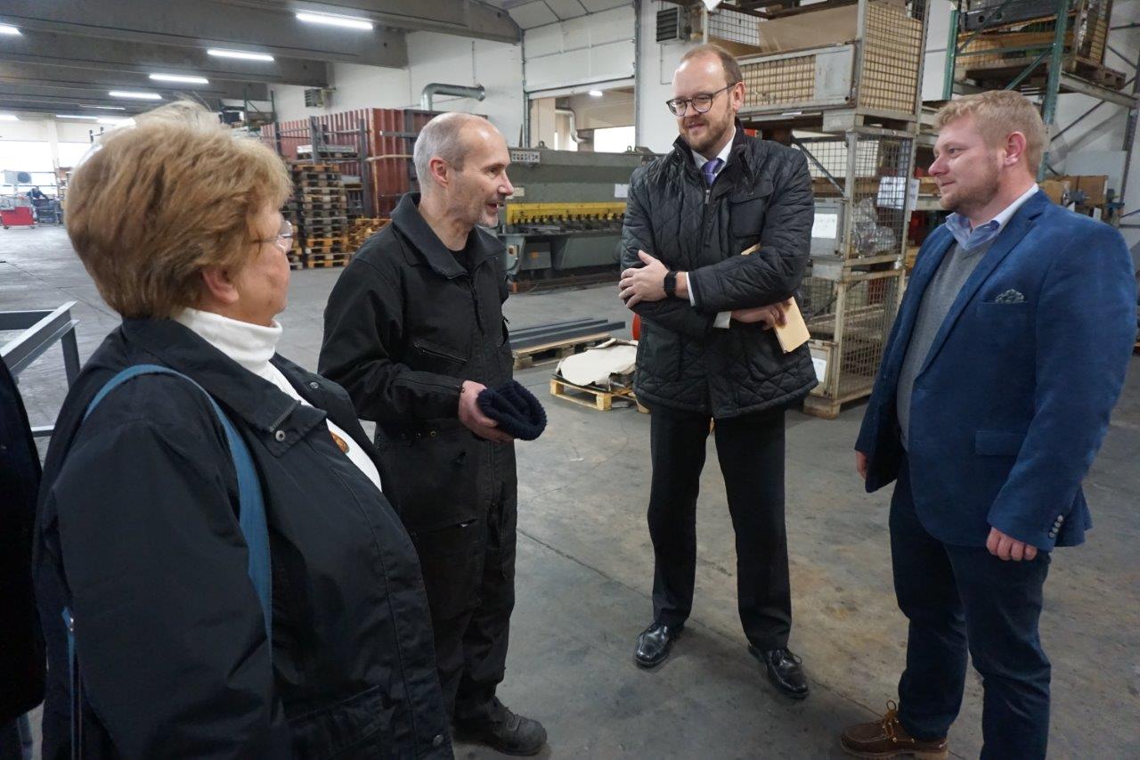 Besuch CSU Altenstadt Firmen Meerbodenreuth