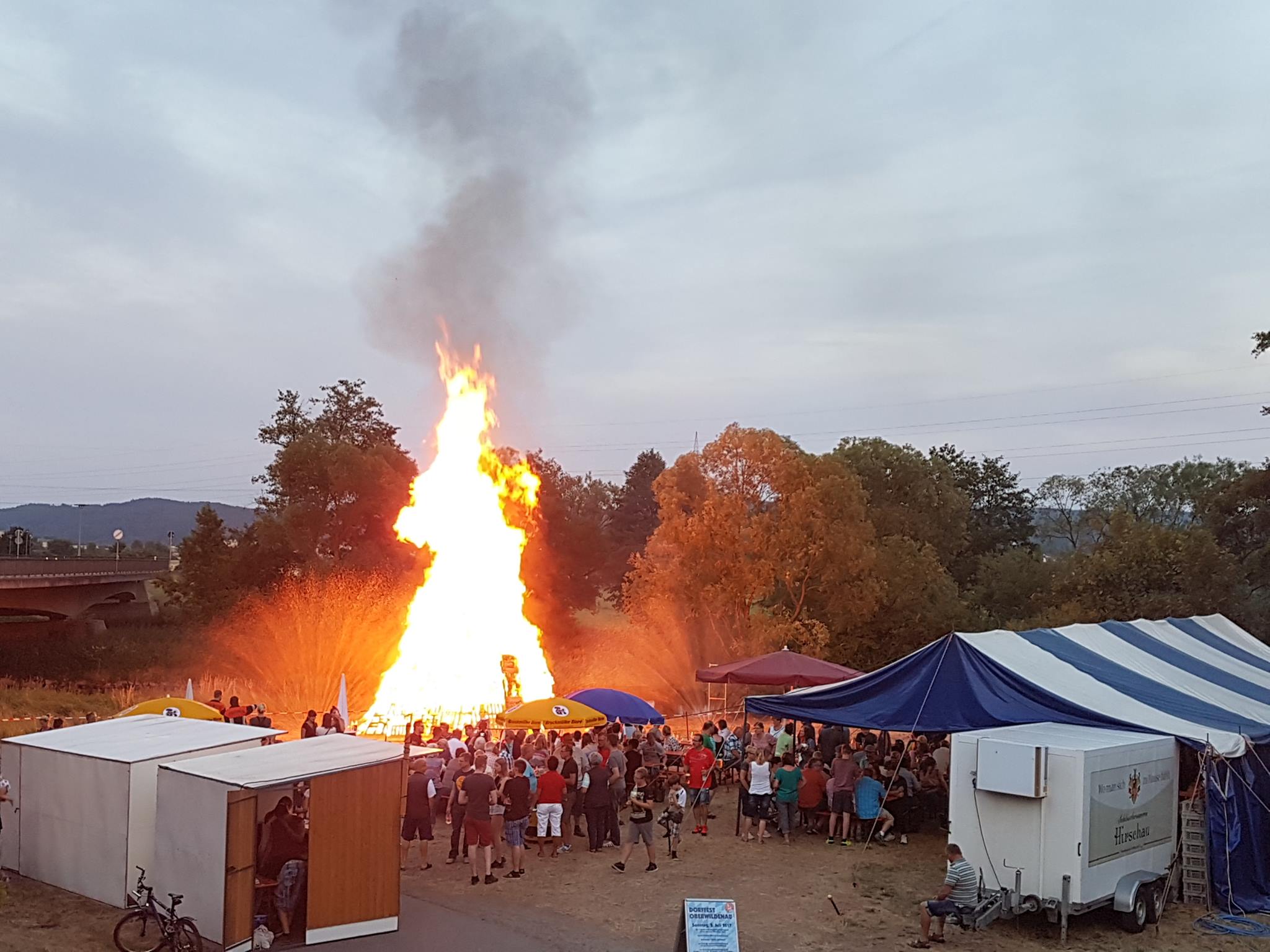 Johannisfeuer Oberwildenau