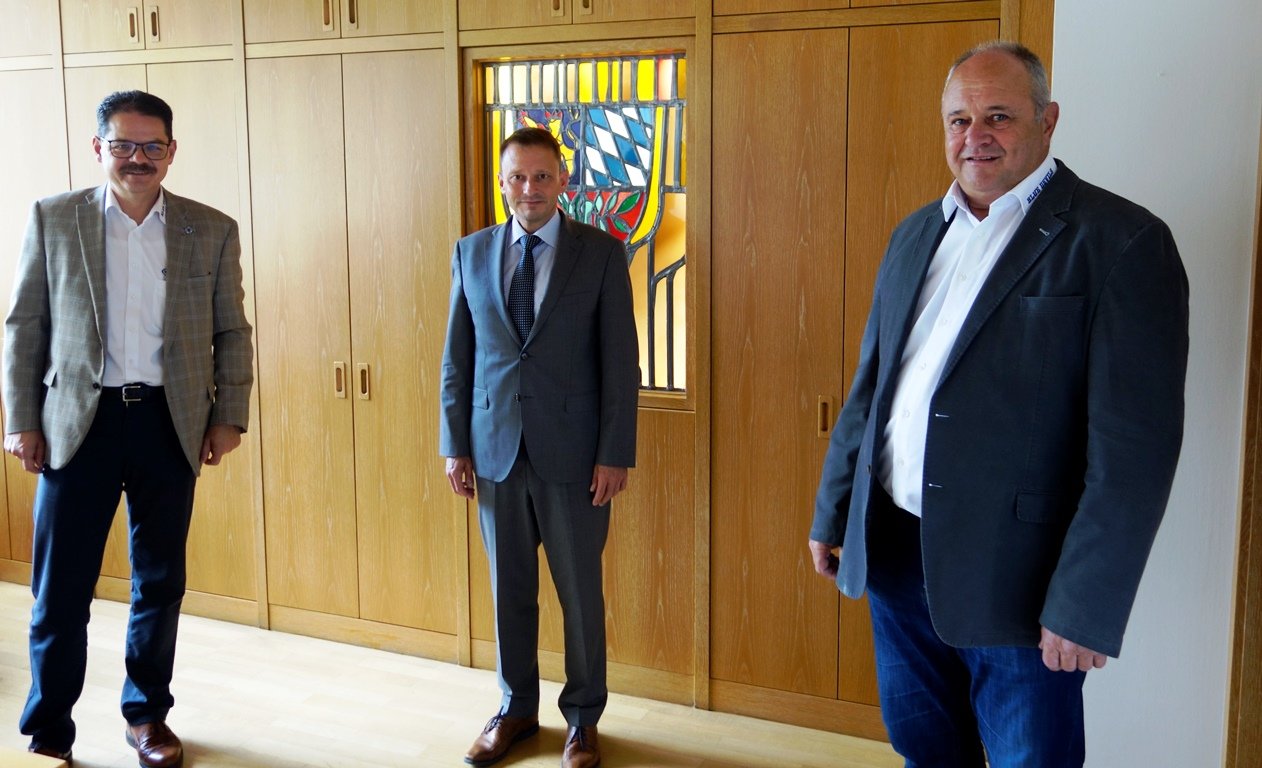 Antrittsbesuch Blue Devils OB Weiden