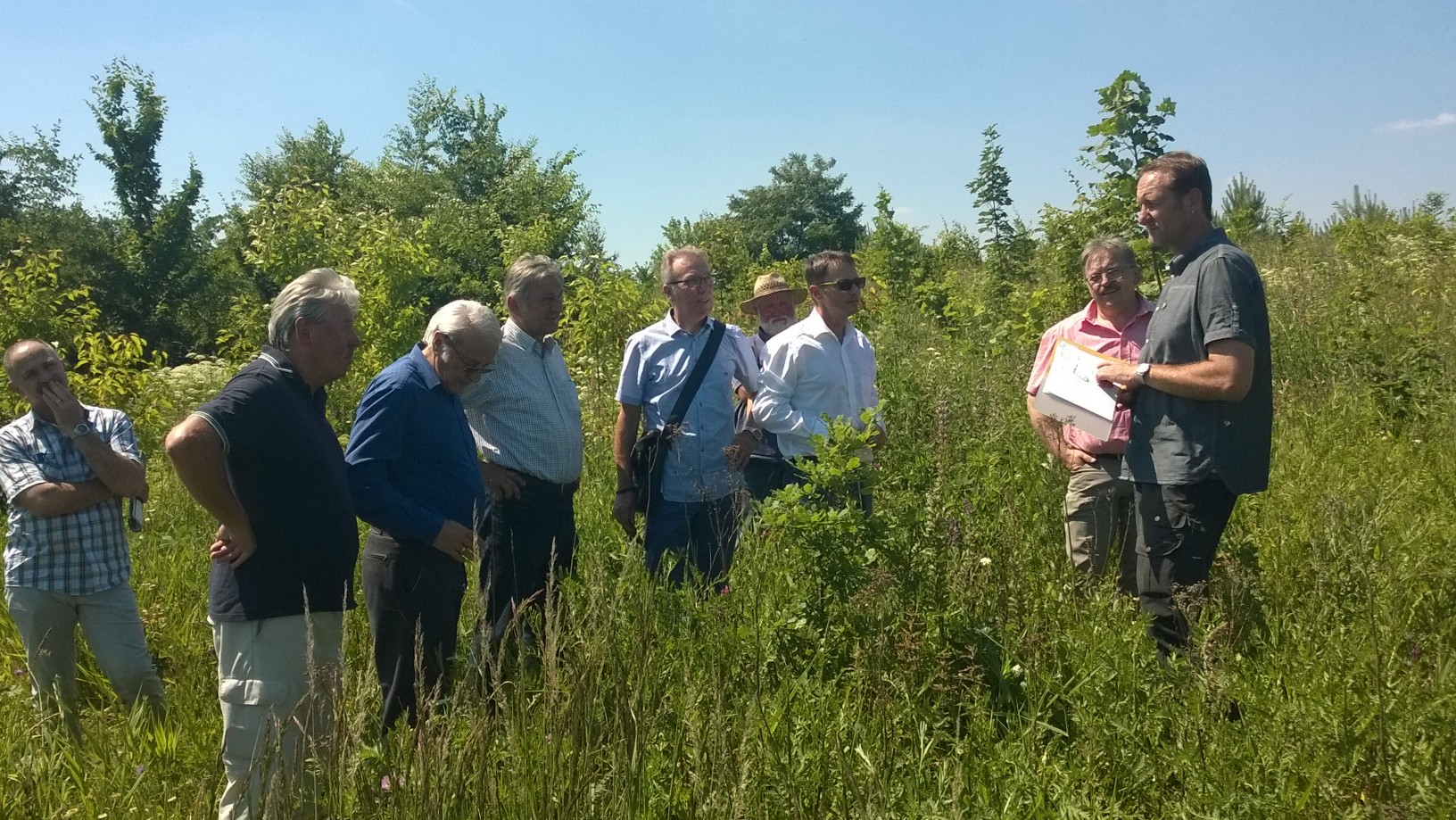 Waldbegehung der Stadträte