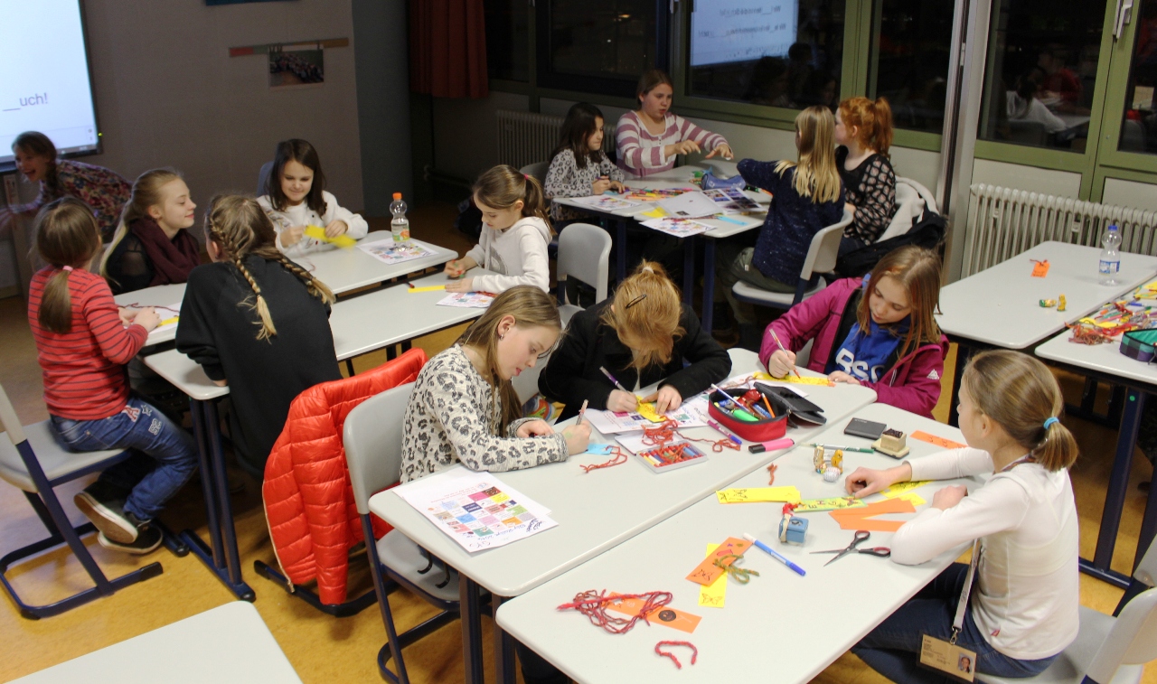Rallye durchs Elly - spielerisch die Schule kennenlernen