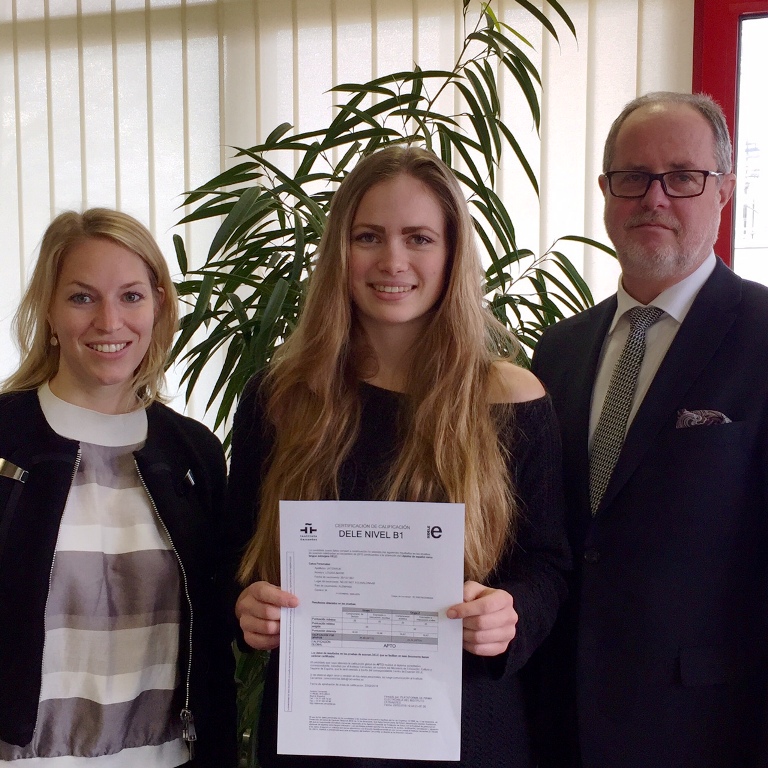 „Elly”-Abiturientin auch außerhalb der Schule leistungsbereit