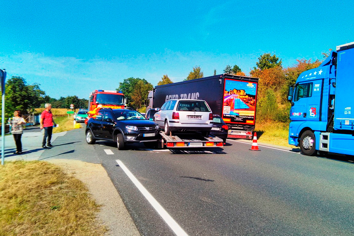 UNfall B22 Altenstadt/WN