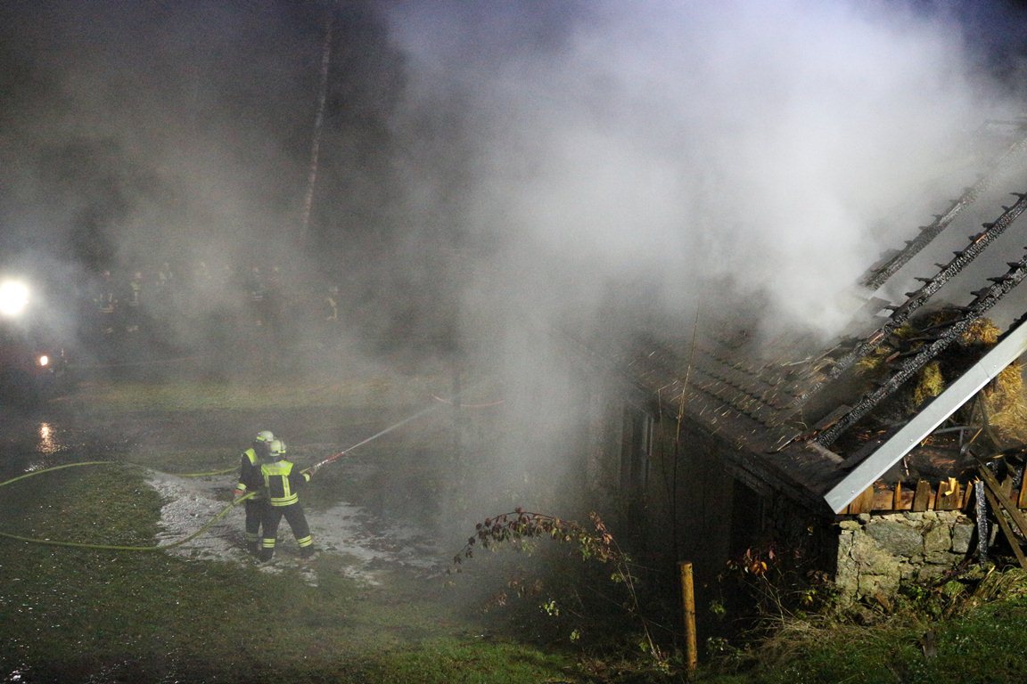 Scheunenbrand Georgenberg