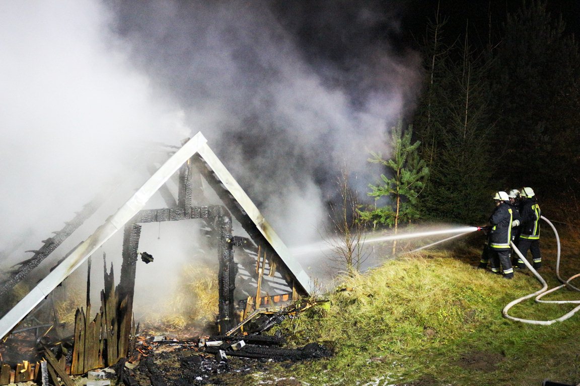 Scheunenbrand Georgenberg