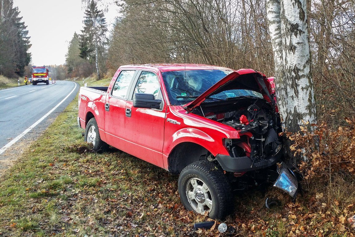 Unfall Jeep B470 Kirchenthumbach