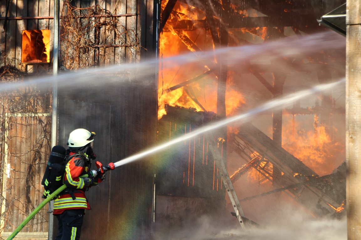 Brand in landwirtschaftlichem Nebengebäude Kemnath