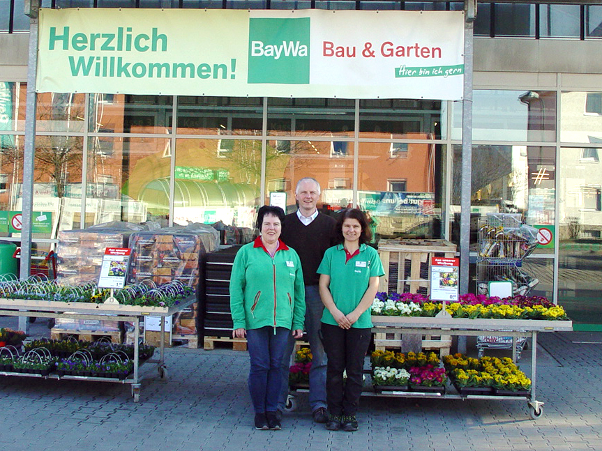 Neueroeffnung BayWa Bau und Gartenmarkt Weiden