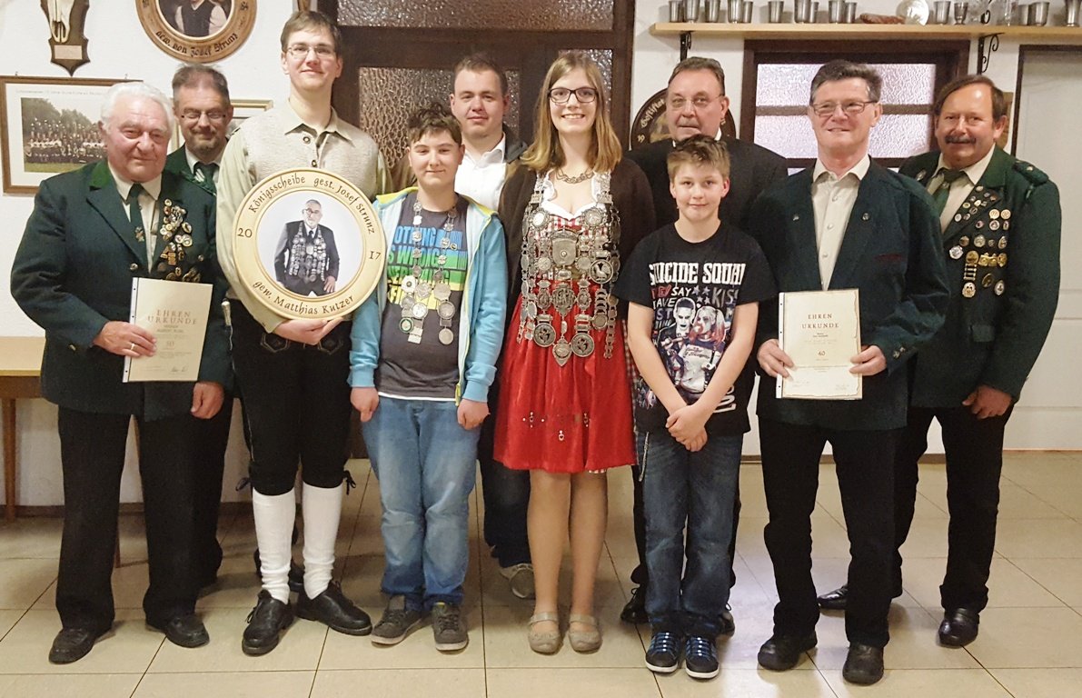 Schützen Pechbrunn Königsfeier