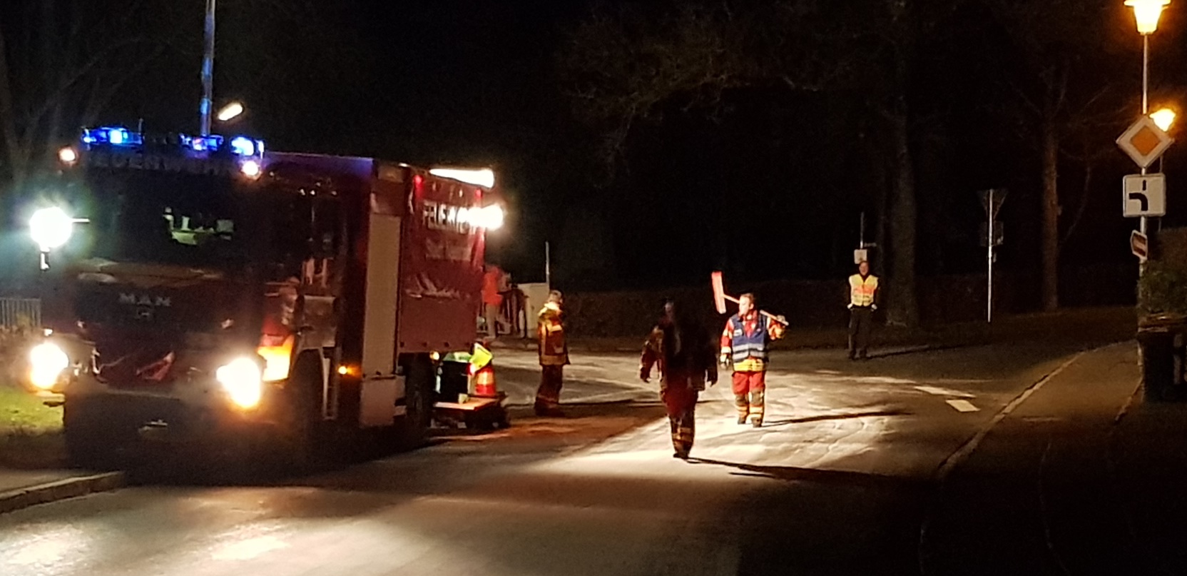 Feuerwehr Neustadt, FF, Ölspur, Einsatz
