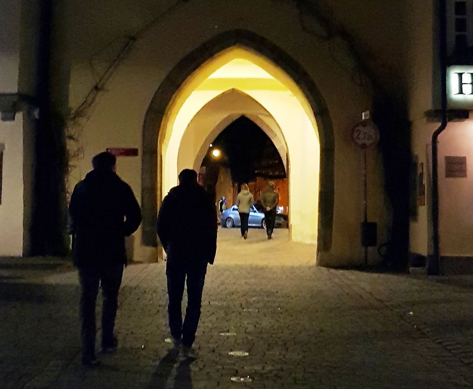 Innenstadt Weiden abgesperrt