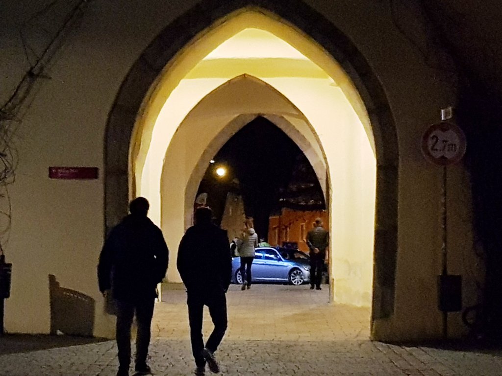 Innenstadt Weiden abgesperrt