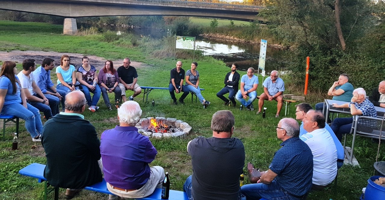 CSU Oberwildenau Lagerfeuer