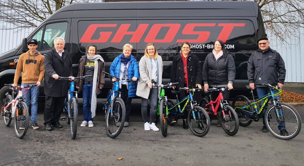Ghost Spende Kinderfahrräder Landratsamt Tirschenreuth