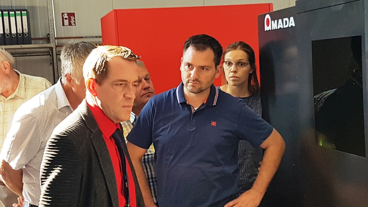 Besichtigung Trio Metall Luhe