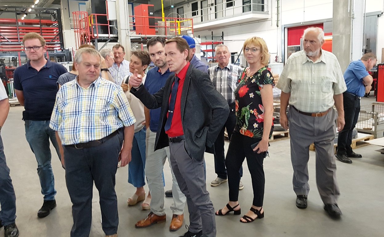 Besichtigung Trio Metall Luhe