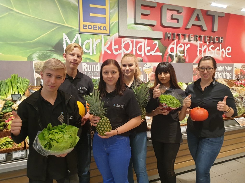 Edeka Legat Mitterteich Ausbildungsstart Azubis