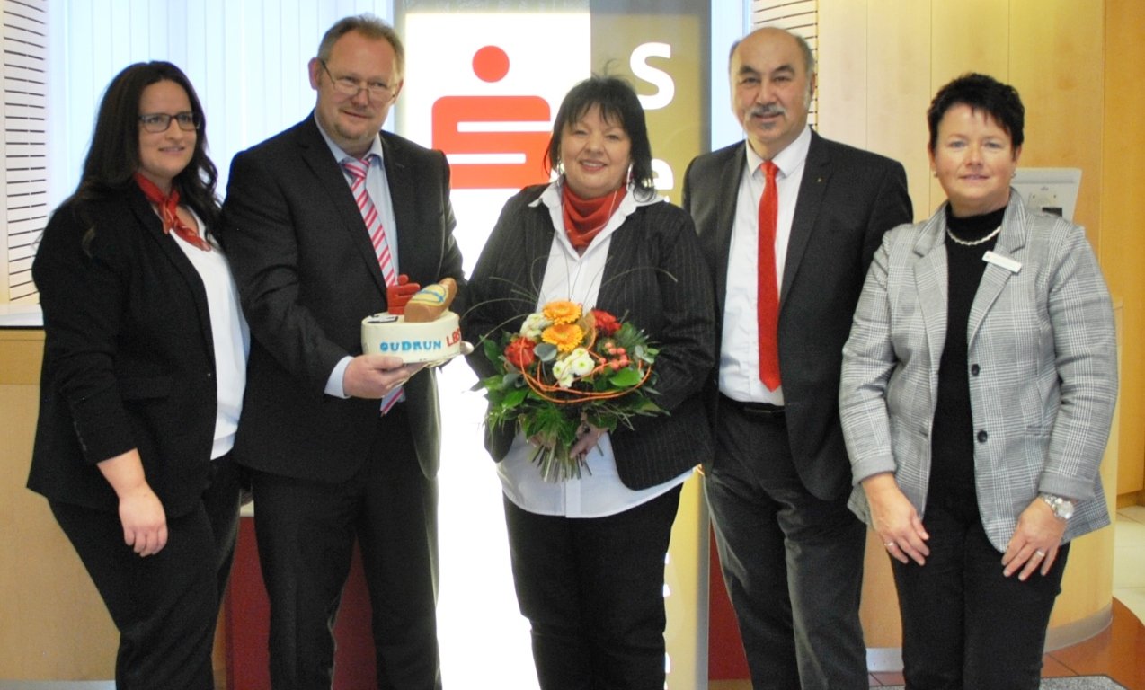 Abschied Sparkasse 42 Jahre