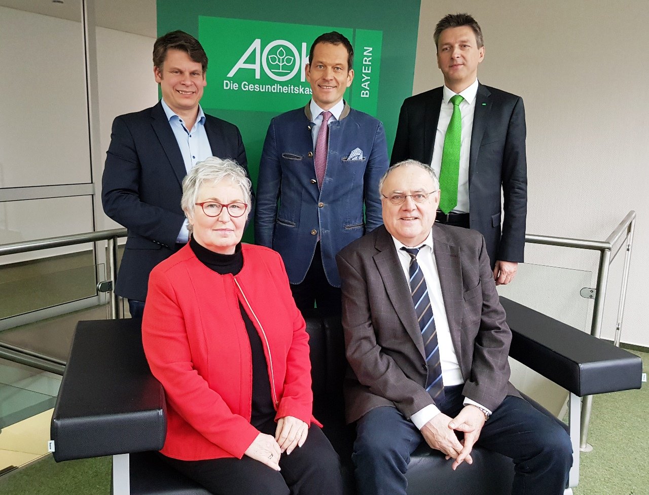 Gesundheitspolitik Besuch AOK