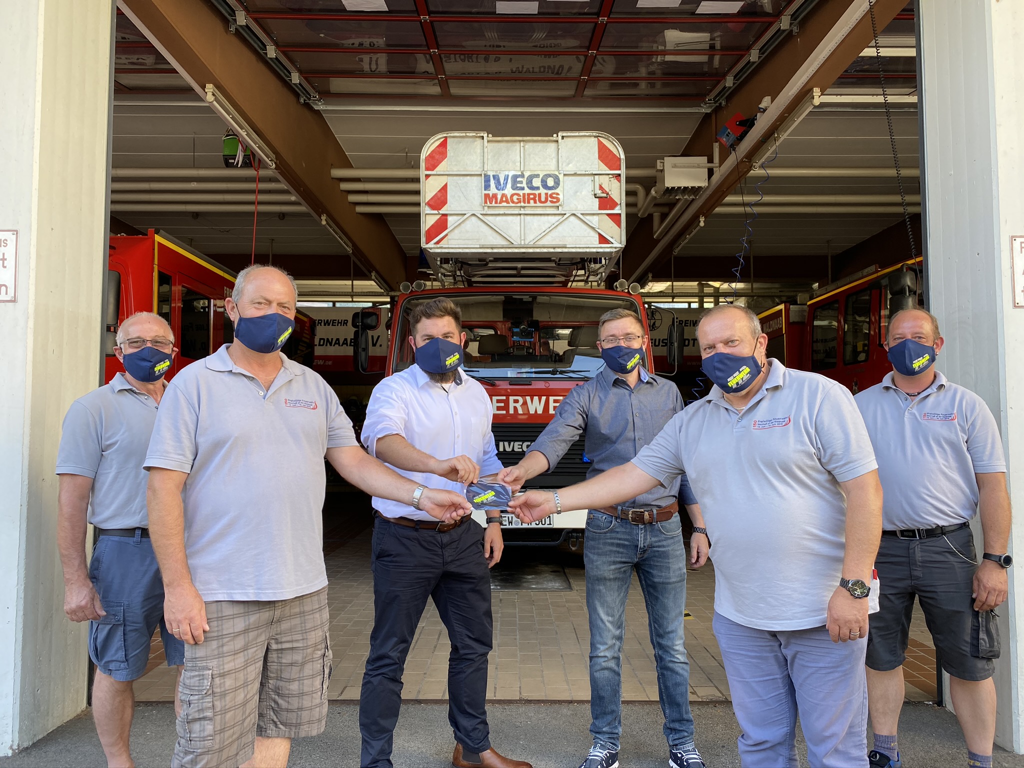 Mitgliedsbeiträge sinnvoll investiert: Schutzmasken für Einsatzkräfte