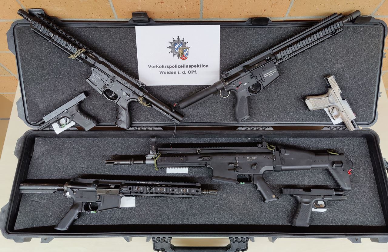 Airsoft Softair Waffen Polizei Weiden