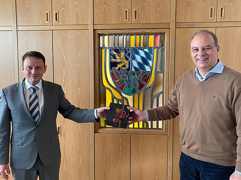 Dekan Guba Antrittsbesuch Weiden